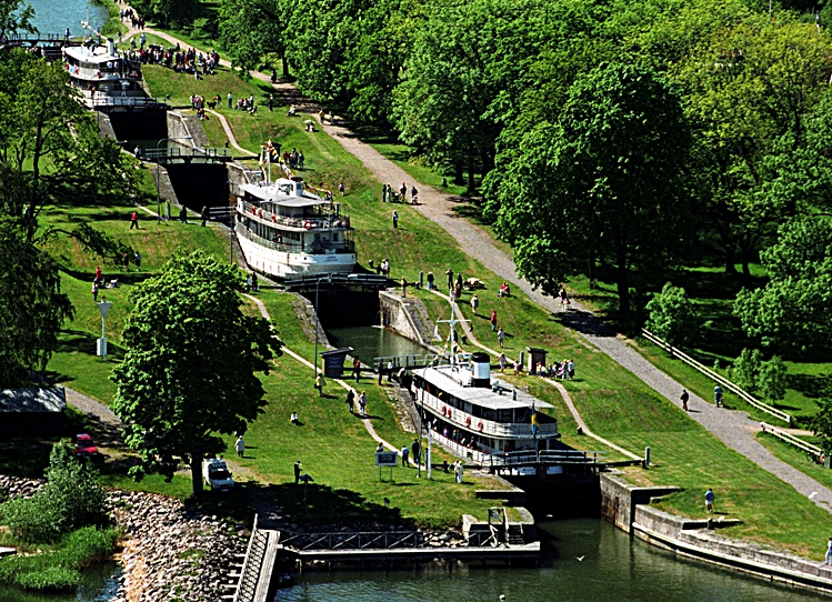 Göta kanal-kanalbatarna12.jpg (749×542) | Svédország, Stockholm