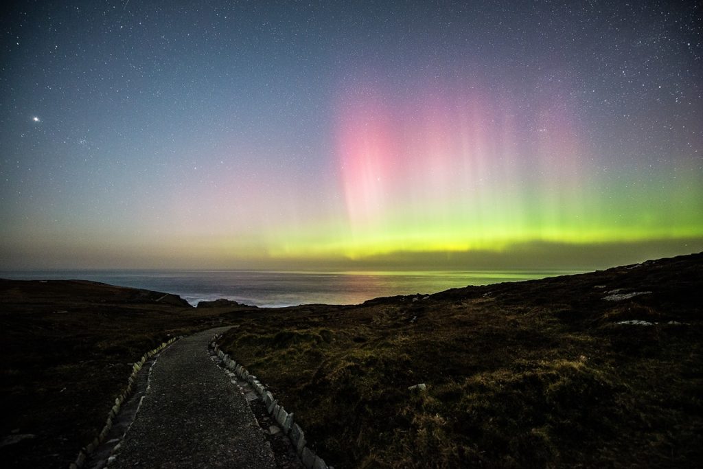 Nordlys - Aurora Borealis - Malin Head - Irland